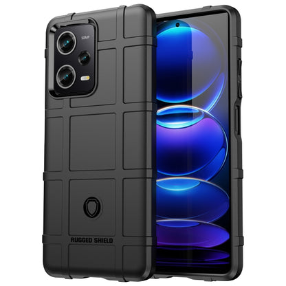 For Xiaomi Poco X5 Pro Full Coverage Shockproof TPU Case(Black) by buy2fix