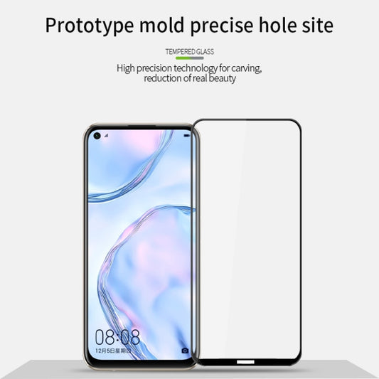 For Nokia 5.4 PINWUYO 9H 3D Curved Full Screen Explosion-proof Tempered Glass Film(Black) - Nokia Tempered Glass by PINWUYO | Online Shopping UK | buy2fix