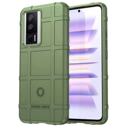 For Xiaomi Redmi K60 Pro Full Coverage Shockproof TPU Case(Green) - Xiaomi Cases by buy2fix | Online Shopping UK | buy2fix