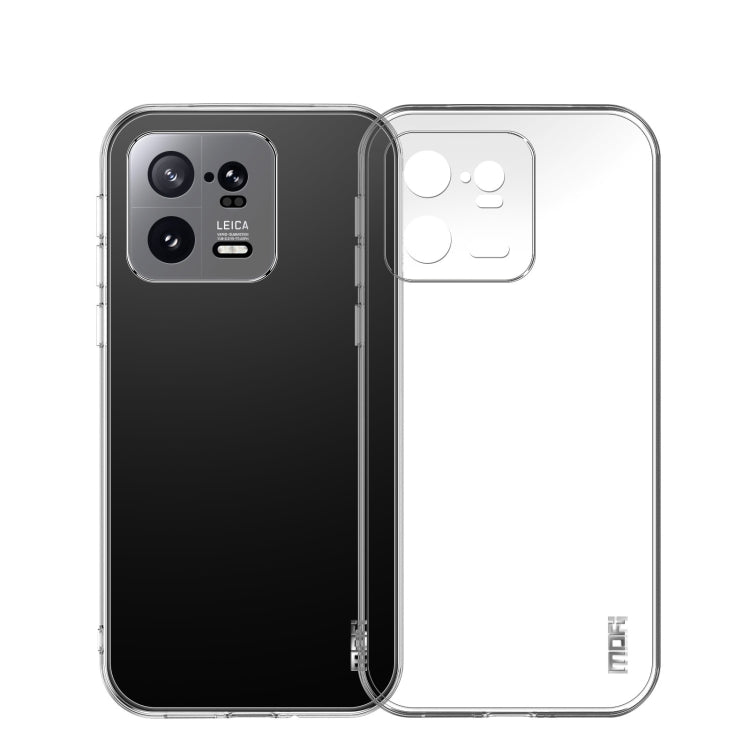 For Xiaomi 13 Pro MOFI Ming Series Ultra-thin TPU Phone Case(Transparent) - Xiaomi Cases by MOFI | Online Shopping UK | buy2fix