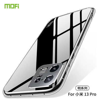 For Xiaomi 13 Pro MOFI Ming Series Ultra-thin TPU Phone Case(Transparent) - Xiaomi Cases by MOFI | Online Shopping UK | buy2fix