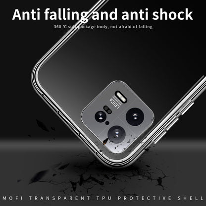 For Xiaomi 13 Pro MOFI Ming Series Ultra-thin TPU Phone Case(Transparent) - Xiaomi Cases by MOFI | Online Shopping UK | buy2fix
