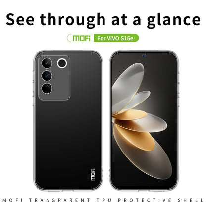 For vivo S16e MOFI Ming Series Ultra-thin TPU Phone Case(Transparent) - vivo Cases by MOFI | Online Shopping UK | buy2fix