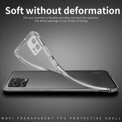 For Motorola Moto G72 MOFI Ming Series Ultra-thin TPU Phone Case(Transparent) - Motorola Cases by MOFI | Online Shopping UK | buy2fix
