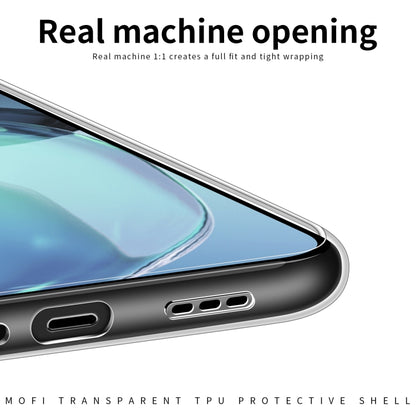 For Motorola Moto G72 MOFI Ming Series Ultra-thin TPU Phone Case(Transparent) - Motorola Cases by MOFI | Online Shopping UK | buy2fix