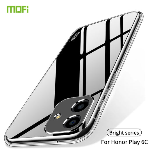 For Honor Play 6C MOFI Ming Series Ultra-thin TPU Phone Case(Transparent) - Honor Cases by MOFI | Online Shopping UK | buy2fix