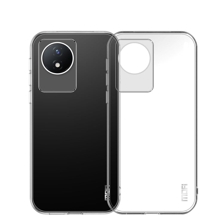 For vivo Y02 4G MOFI Ming Series Ultra-thin TPU Phone Case(Transparent) - vivo Cases by MOFI | Online Shopping UK | buy2fix