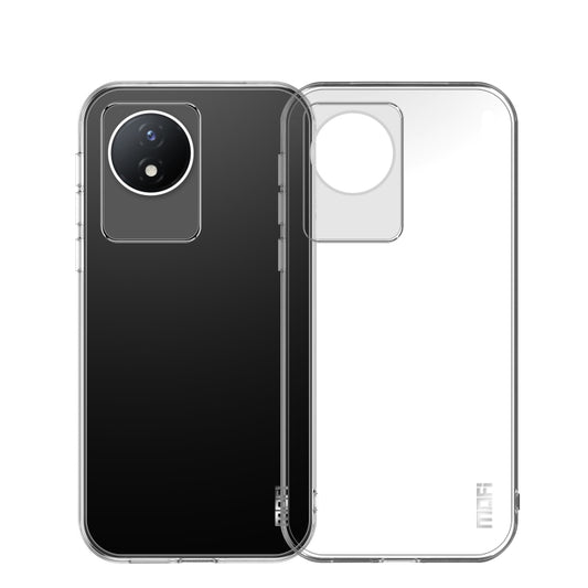 For vivo Y02 4G MOFI Ming Series Ultra-thin TPU Phone Case(Transparent) - vivo Cases by MOFI | Online Shopping UK | buy2fix