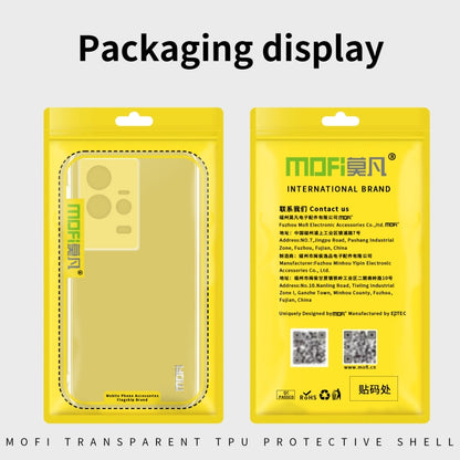 For vivo Y02 4G MOFI Ming Series Ultra-thin TPU Phone Case(Transparent) - vivo Cases by MOFI | Online Shopping UK | buy2fix