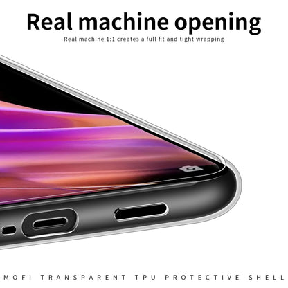 For OPPO Reno9 Pro+ 5G MOFI Ming Series Ultra-thin TPU Phone Case(Transparent) by MOFI