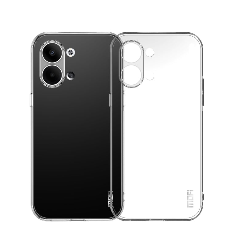 For OPPO Reno9 / Reno9 Pro 5G MOFI Ming Series Ultra-thin TPU Phone Case(Transparent) by MOFI