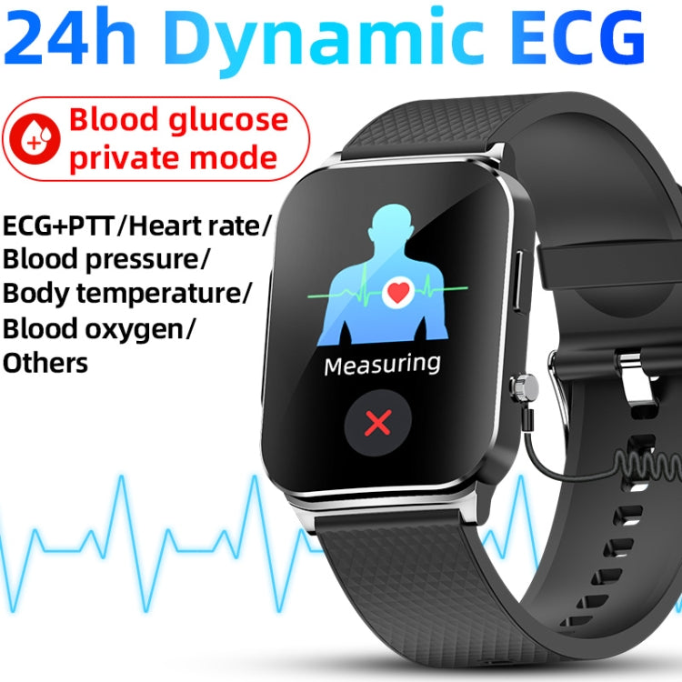 EP03 1.83 inch Color Screen Smart Watch,Support Heart Rate Monitoring / Blood Pressure Monitoring(Silver) by buy2fix