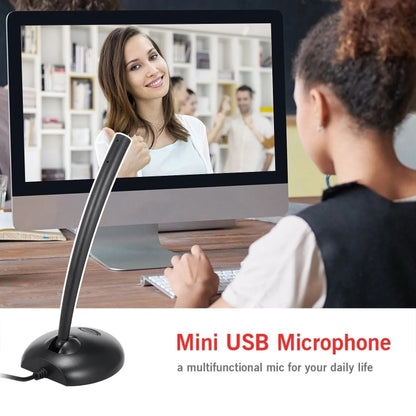 M-301 USB Mic Laptop PC Online Meeting Voice Microphone - Microphone by buy2fix | Online Shopping UK | buy2fix