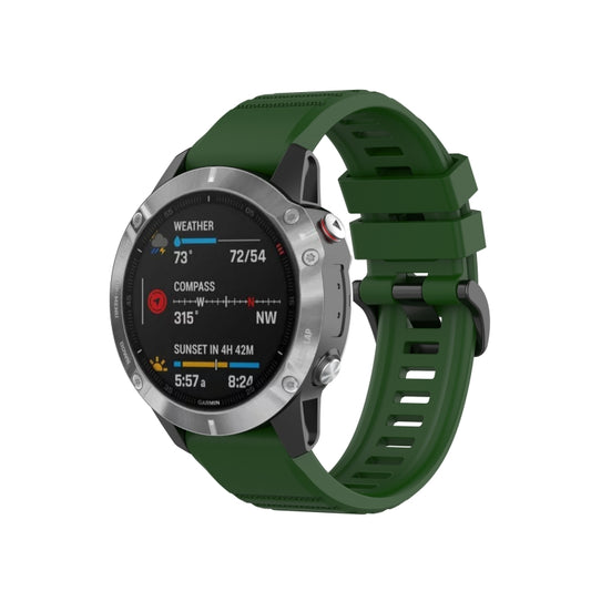 For Amazfit Falcon 22mm Silicone Quick Detachable Sports Watch Band(Armygreen) - Watch Bands by buy2fix | Online Shopping UK | buy2fix