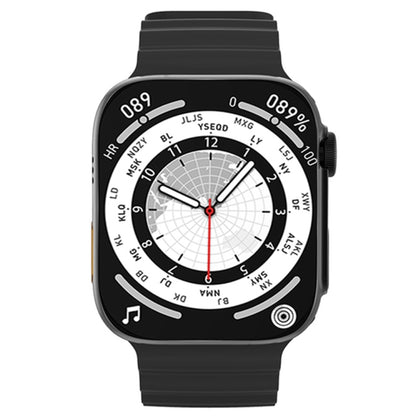 W800 Ultra 2.02 inch Color Screen Smart Watch,Support Heart Rate Monitoring / Blood Pressure Monitoring(Black) by buy2fix