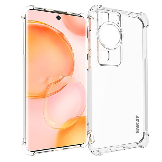 For Huawei P60 / P60 Pro ENKAY Hat-Prince Clear TPU Shockproof Phone Case