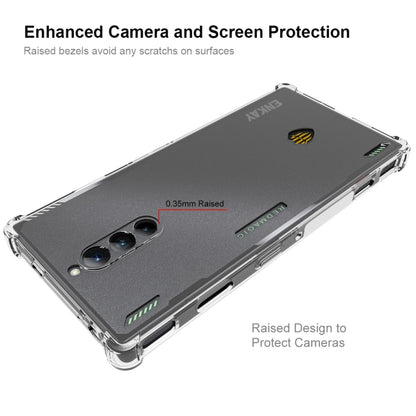 For ZTE Nubia Red Magic 8 Pro ENKAY Hat-Prince Clear TPU Shockproof Phone Case - ZTE Cases by ENKAY | Online Shopping UK | buy2fix