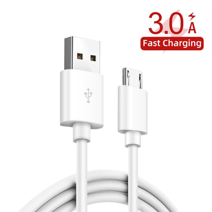 PD04 Type-C + USB Mobile Phone Charger with USB to Micro USB Cable, US Plug(White) by buy2fix