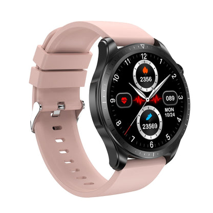 E420 1.39 inch Color Screen Smart Watch,Silicone Strap,Support Heart Rate Monitoring / Blood Pressure Monitoring(Pink) by buy2fix