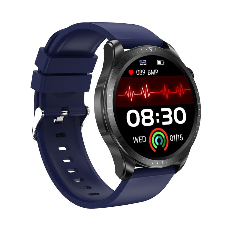 E420 1.39 inch Color Screen Smart Watch,Silicone Strap,Support Heart Rate Monitoring / Blood Pressure Monitoring(Blue) - Smart Wristbands by buy2fix | Online Shopping UK | buy2fix