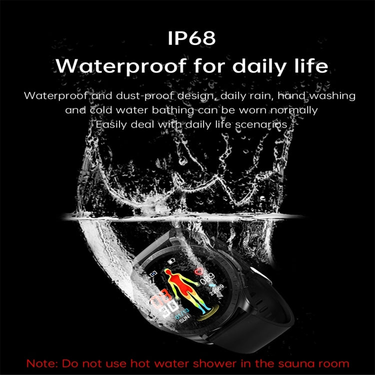 E420 1.39 inch Color Screen Smart Watch,Silicone Strap,Support Heart Rate Monitoring / Blood Pressure Monitoring(Blue) - Smart Wristbands by buy2fix | Online Shopping UK | buy2fix