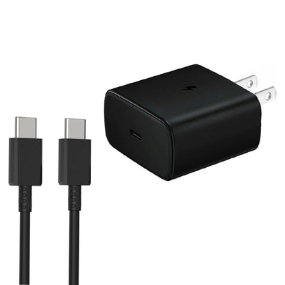 M135 45W USB-C / Type-C Port Fast Charger with 5A Type-C to Type-C Cable, US Plug(Black) by buy2fix