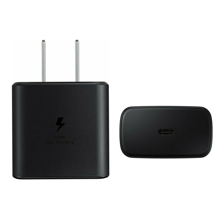 M135 45W USB-C / Type-C Port Fast Charger with 5A Type-C to Type-C Cable, US Plug(Black) by buy2fix