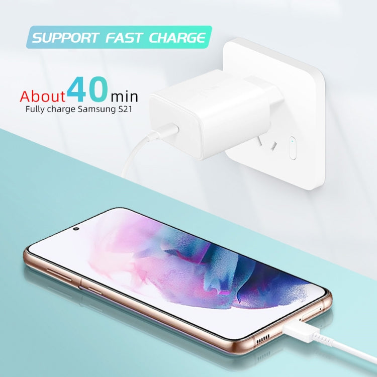 M135 45W USB-C / Type-C Port Fast Charger with 5A Type-C to Type-C Cable, US Plug(Black) by buy2fix