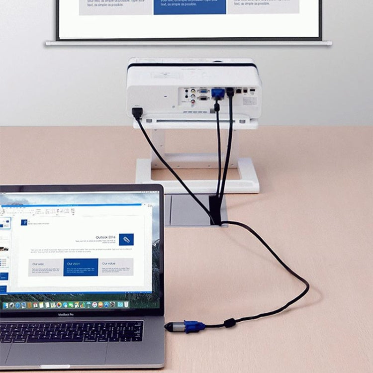 USB-C Male to VGA Female Adapter Converter by buy2fix