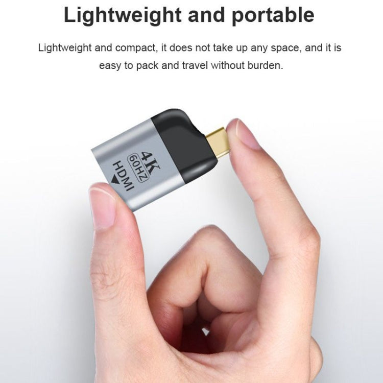 4K USB Type-C to HDMI Adapter for Tablet Phone Laptop 60HZ 1080P - Cable & Adapters by buy2fix | Online Shopping UK | buy2fix