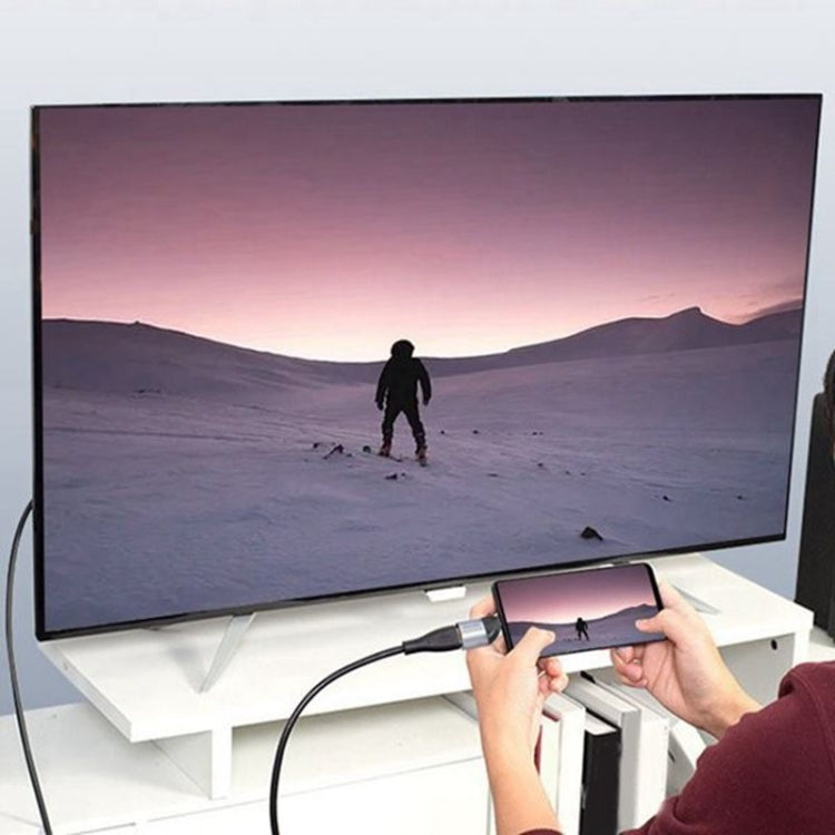 4K USB Type-C to HDMI Adapter for Tablet Phone Laptop 60HZ 1080P - Cable & Adapters by buy2fix | Online Shopping UK | buy2fix