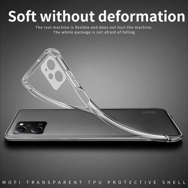 For Xiaomi Redmi Note 12 Pro Speed  MOFI Ming Series Ultra-thin TPU Phone Case(Transparent) - Xiaomi Cases by MOFI | Online Shopping UK | buy2fix