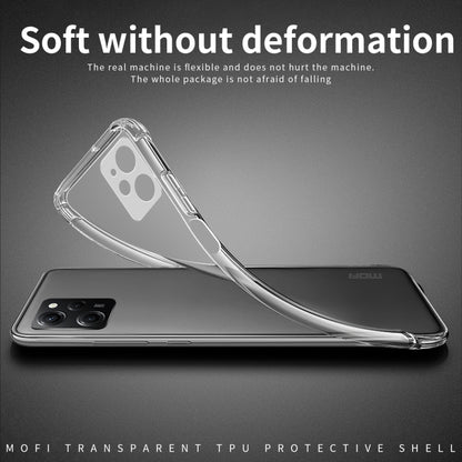 For Xiaomi Redmi Note 12 Pro Speed  MOFI Ming Series Ultra-thin TPU Phone Case(Transparent) - Xiaomi Cases by MOFI | Online Shopping UK | buy2fix