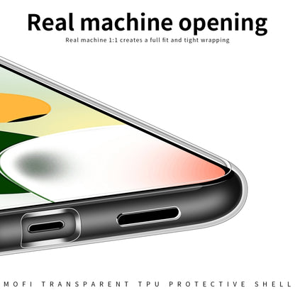 For Xiaomi Redmi Note 12 Pro Speed  MOFI Ming Series Ultra-thin TPU Phone Case(Transparent) - Xiaomi Cases by MOFI | Online Shopping UK | buy2fix