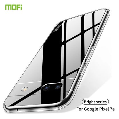 For Google Pixel 7A MOFI Ming Series Ultra-thin TPU Phone Case(Transparent) - Google Cases by MOFI | Online Shopping UK | buy2fix
