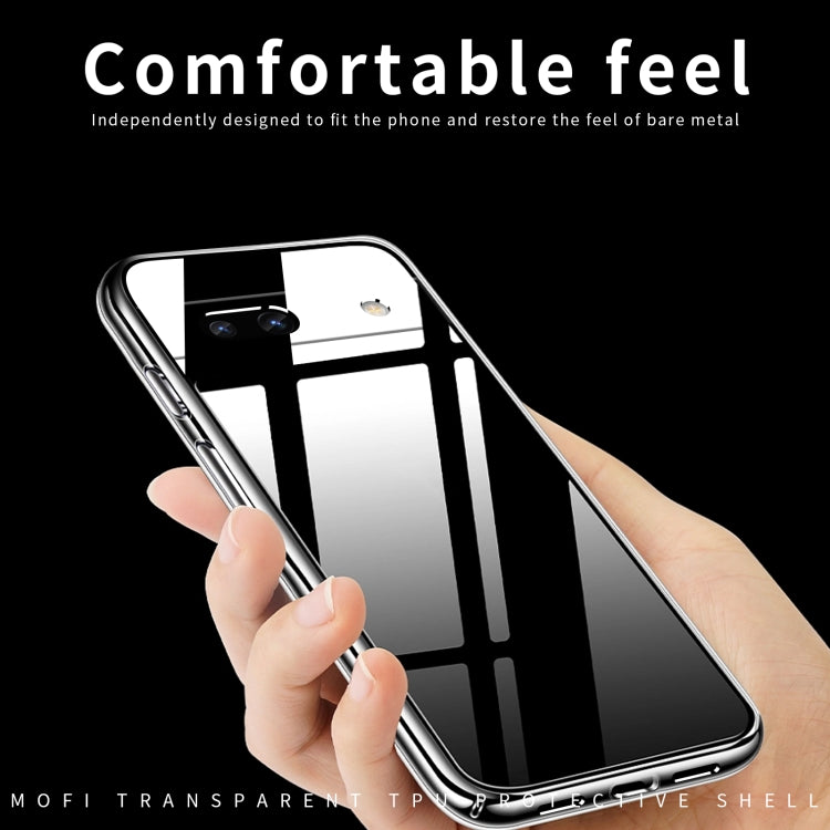 For Google Pixel 7A MOFI Ming Series Ultra-thin TPU Phone Case(Transparent) - Google Cases by MOFI | Online Shopping UK | buy2fix