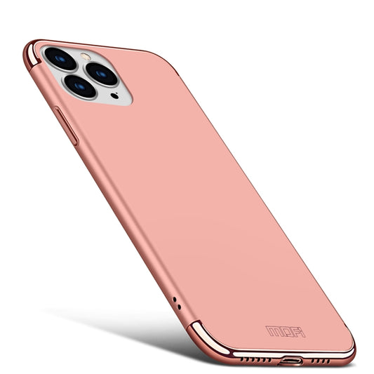 For iPhone 14 Pro MOFI Yatun Series 3 in 1 Stitching PC Phone Case(Rose gold) - iPhone 14 Pro Cases by MOFI | Online Shopping UK | buy2fix