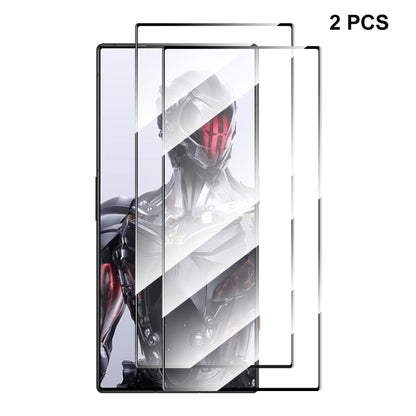 For ZTE Nubia Red Magic 8 Pro / 8 Pro+ 2pcs ENKAY Hat-Prince Full Glue 0.26mm 9H 2.5D Tempered Glass Full Film - ZTE Tempered Glass by ENKAY | Online Shopping UK | buy2fix