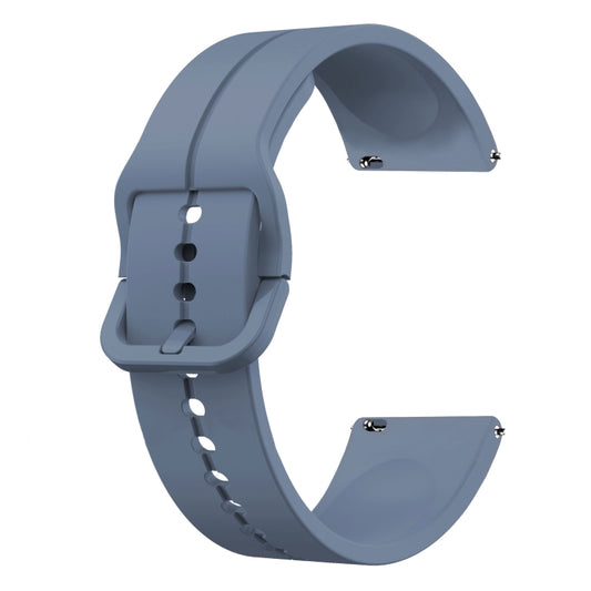 For Garmin Venu 20mm Loop Silicone Watch Band(Blue) - Watch Bands by buy2fix | Online Shopping UK | buy2fix