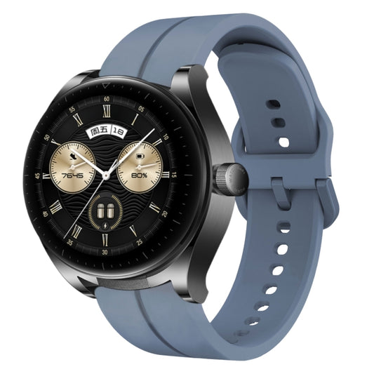 For Huawei Watch Buds 22mm Loop Silicone Watch Band(Blue) - Watch Bands by buy2fix | Online Shopping UK | buy2fix