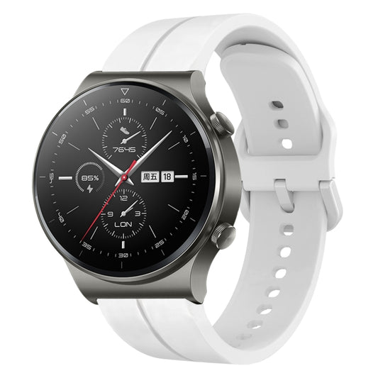 For Huawei GT2 Pro 22mm Loop Silicone Watch Band(White) by buy2fix