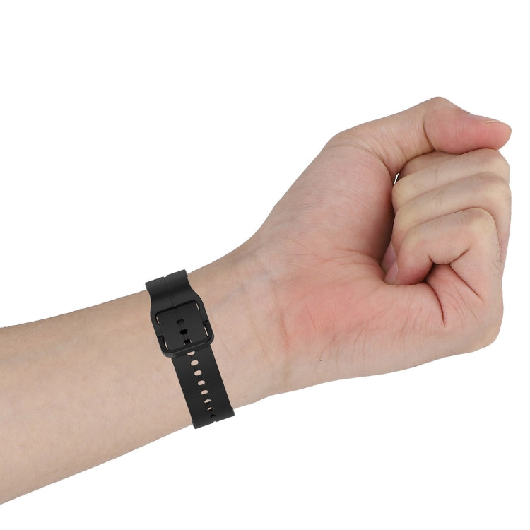 For Xiaomi MI Watch S1 Pro 22mm Loop Silicone Watch Band(Grey) - Watch Bands by buy2fix | Online Shopping UK | buy2fix