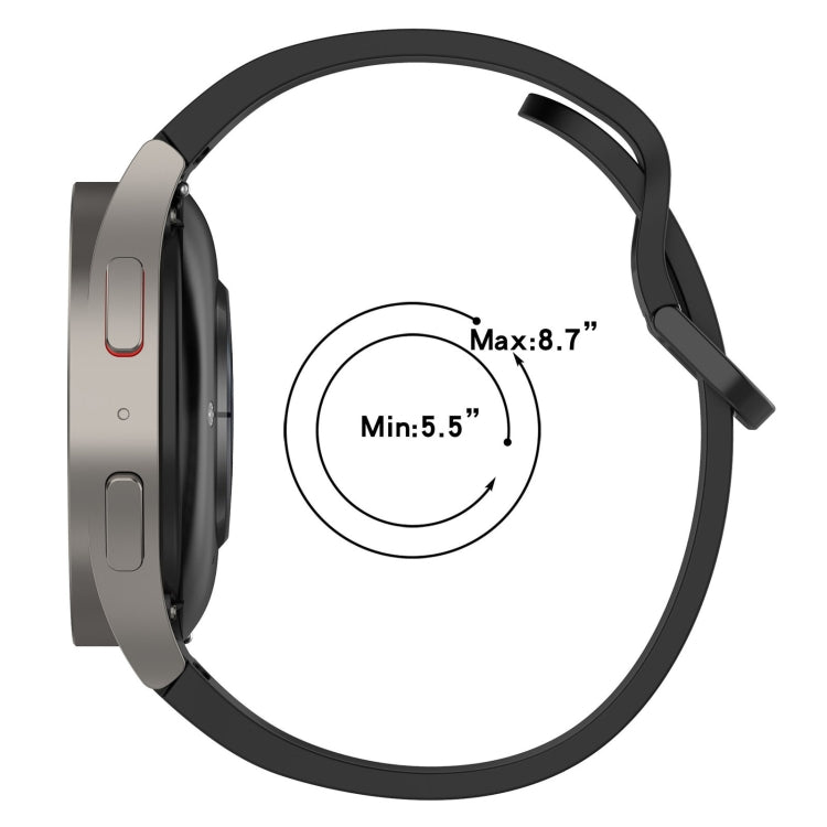 For Xiaomi MI Watch S1 Pro 22mm Loop Silicone Watch Band(Grey) - Watch Bands by buy2fix | Online Shopping UK | buy2fix