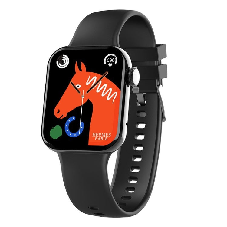 E700 1.86 inch Color Screen Smart Watch,Support Heart Rate Monitoring / Blood Pressure Monitoring(Black) by buy2fix