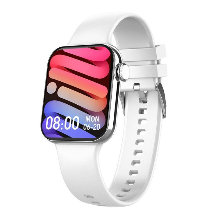E700 1.86 inch Color Screen Smart Watch,Support Heart Rate Monitoring / Blood Pressure Monitoring(White) by buy2fix