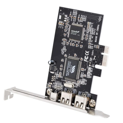 PCI-E 3 Ports 1394a 1394b Firewire Expansion Card 2 x 6 Pin + 1 x 4 Pin for Desktop PC - Add-on Cards by buy2fix | Online Shopping UK | buy2fix