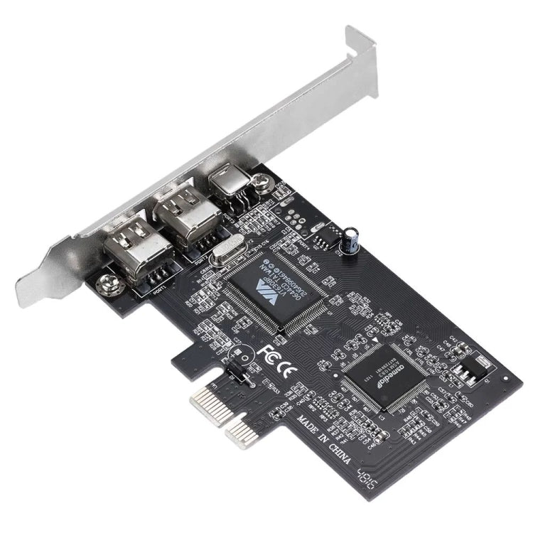 PCI-E 3 Ports 1394a 1394b Firewire Expansion Card 2 x 6 Pin + 1 x 4 Pin for Desktop PC - Add-on Cards by buy2fix | Online Shopping UK | buy2fix