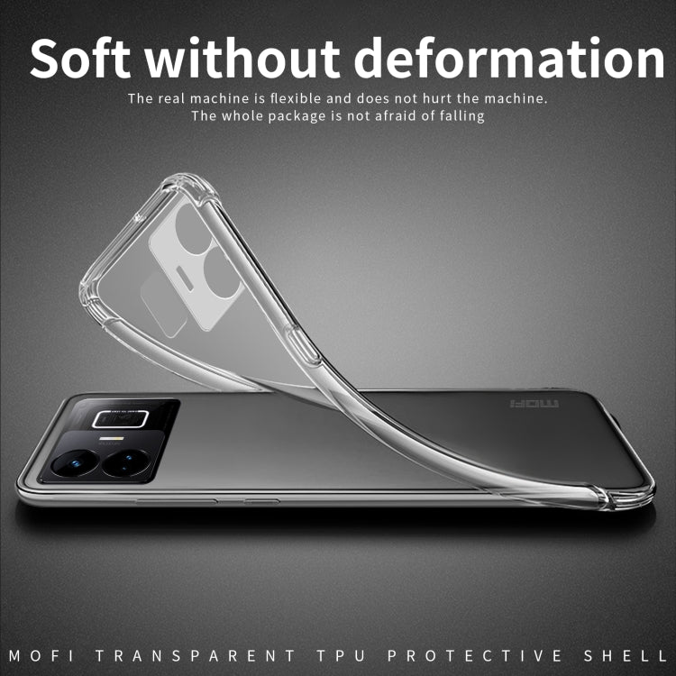 For Realme GT Neo5 MOFI Ming Series Ultra-thin TPU Phone Case(Transparent) - Realme Cases by MOFI | Online Shopping UK | buy2fix