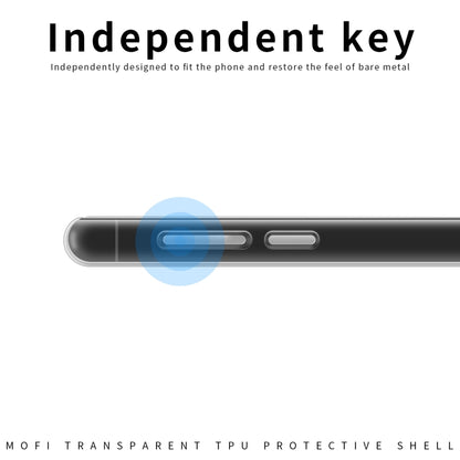 For Xiaomi Redmi K60 / K60 Pro MOFI Ming Series Ultra-thin TPU Phone Case(Transparent) by MOFI