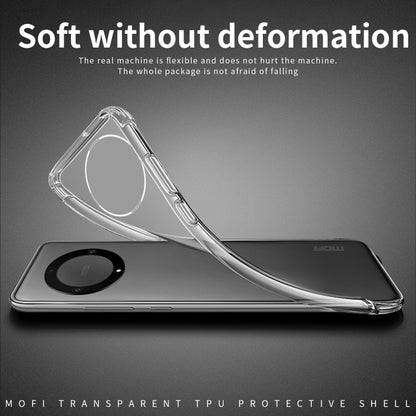 For Honor X9A MOFI Ming Series Ultra-thin TPU Phone Case(Transparent) - Honor Cases by MOFI | Online Shopping UK | buy2fix